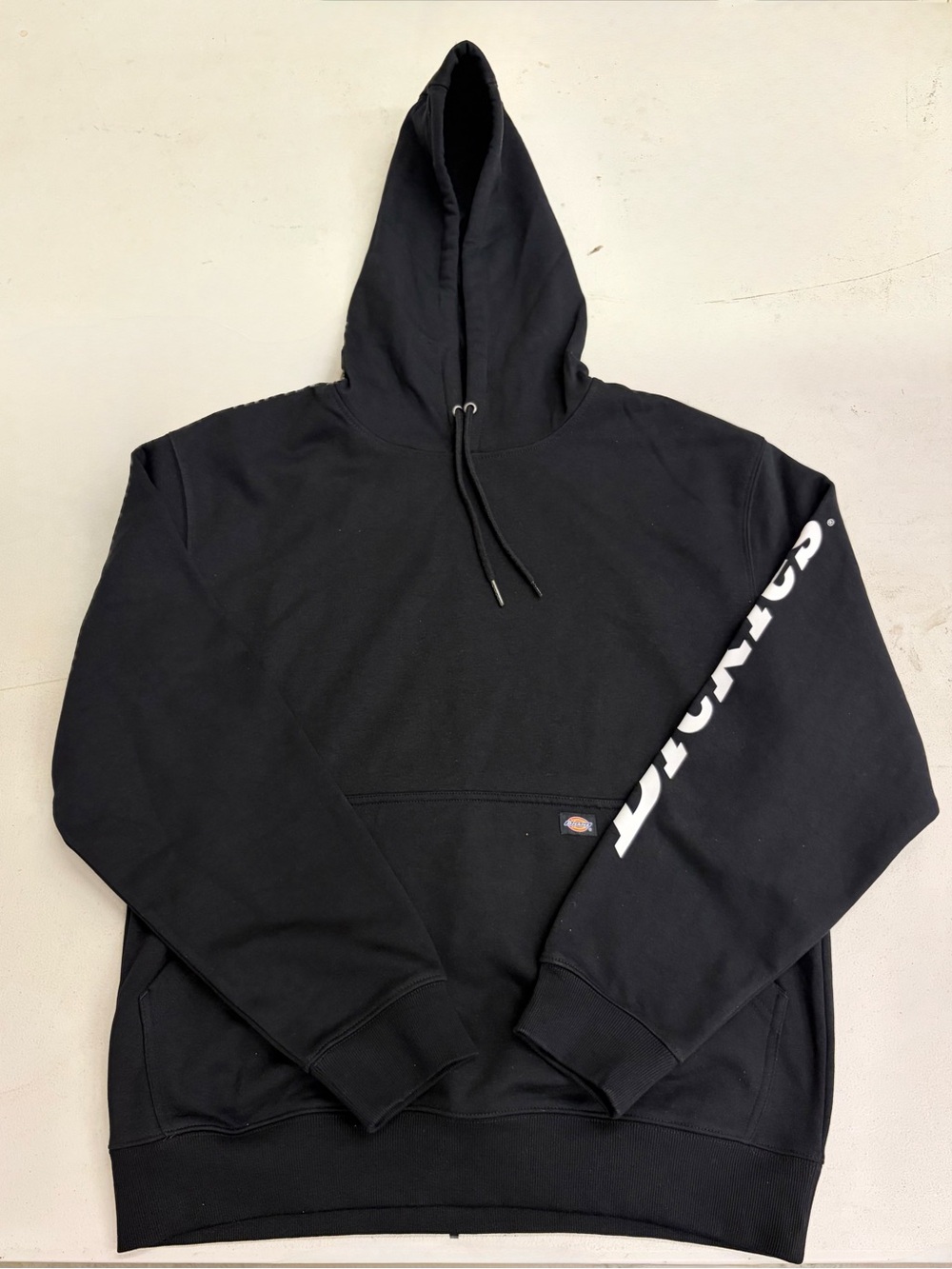 Dickies Black Hoodie with Logo Patch